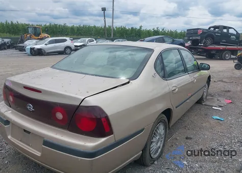 2000 Chevrolet Impala from USA, damaged, VIN 2G1WF55K7Y9165151